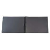Picture of SCRAPBOOKING KIT BLACK 32X22CM 70PGS W/ STICKER & MARKERS